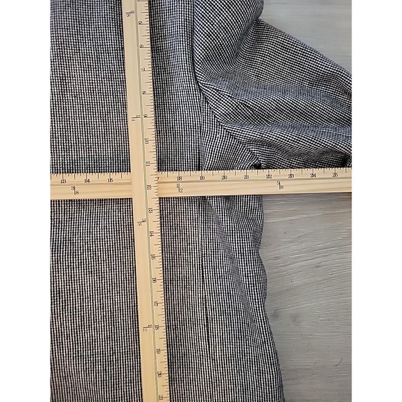 DUMAS Structured Plaid 14 Women's Cowgirl Blazer Designer Made In Usa Officecore - Picture 6 of 9